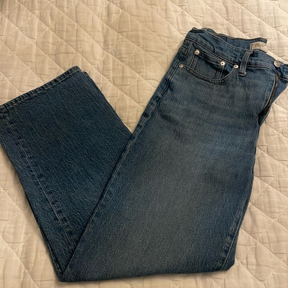 EUC Madewell The Perfect Vintage Wide Leg Jean, size 29.